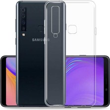 ZM Store Galaxy A9 2018 Uyumlu Kılıf Süper Silikon Yumuşak Şeffaf Kapak