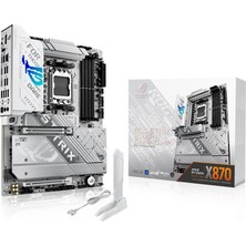 Asus Rog Strıx X870-A Gamıng Wıfı Ddr5 8000MHZ 1xhdmı 1xdp 4xm.2 2xusb4 Am5 Atx (Amd Am5 9000/8000/7000 Seri Ile Uyumlu)