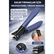 Tırnak Makası - Mantar Tırnaklarda Profesyonel Hazneli Bileyli Makas