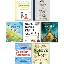 Masalperest Mindfulness Çocuklar Için Bilinçli Farkındalık + Çocuk Köstebek Tilki ve At + Sen Harikasın + Nasıl Dünya Kaşifi Olunur + Mutluluk + Çocuklar Için Farkındalık + Özgürce Koş / 7li P4C