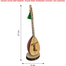 Pameron MNY7 Minyatür Bağlama, Saz (Biblo, Hediyelik Eşya)