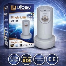 Ulbay UB-101 Tekli Lnb (Single) 0.1db 3D Fhd 4K