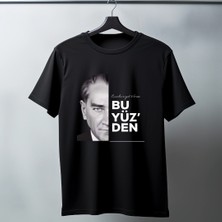 Timisiva Atatürk-9 Erkek Kadın Premium Tişört %100 Pamuk Oversize Basic Günlük Şık T-Shirt