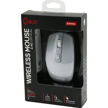 Ulugo Blic-Bwm4 Beyaz Kablosuz Mouse 2.4g 8-10M Distance Wireless - Kablosuz 1600DPI (5224)
