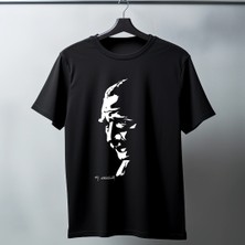 Timisiva Atatürk-12 Erkek Kadın Premium Tişört %100 Pamuk Oversize Basic Günlük Şık T-Shirt