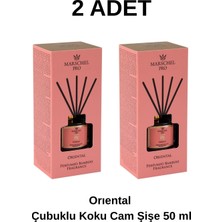Marshel Pro Oriental Çubuklu Koku Cam Sise 50 ml (2 Adet)