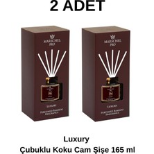 Marshel Pro Luxury Çubuklu Koku Cam Sise 165 ml (2 Adet)