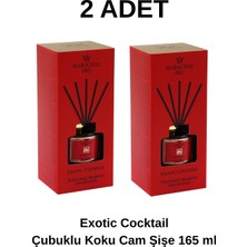 Marschel Pro Cocktail Çubuklu Koku Cam Sise 165 ml (2 Adet)