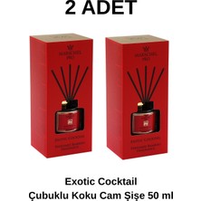 Marschel Pro Cocktail Çubuklu Koku Cam Sise 50 ml (2 Adet)