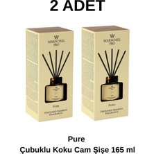 Marshel Pro Pure Çubuklu Koku Cam Sise 165 ml (2 Adet)