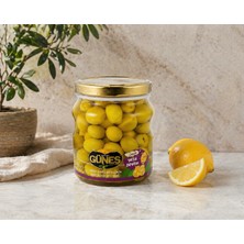 Volkan Güneş Limonlu Yeşil Zeytin -500GR-NTGUSTO