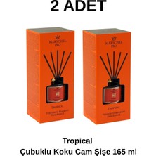 Marshel Pro Tropical Çubuklu Koku Cam Sise 165 ml (2 Adet)