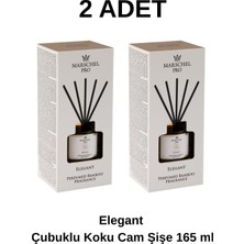 Marshel Pro Elegant Çubuklu Koku Cam Sise 165 ml (2 Adet)