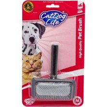 Doglife Kedi ve Köpekler Için Ahşap Telli Fırça M