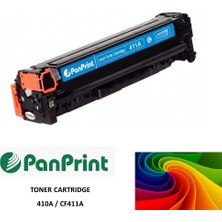 PanPrint Hp Color Laserjet Pro Mfp M477DW Mavi Muadil Toner (CF411A)