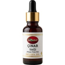 Safvital Çınar Yağı 20 ml Bitkisel Maserasyon Yağı Aromatik Kullanım Cilt ve Saç Bakımına Uygun & Aromaterapi