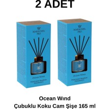 Marshel Pro Ocean Wind Çubuklu Koku Cam Sise 165 ml (2 Adet)