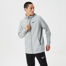 Nike Dri-Fıt Fz Fl Erkek Gri Sweatshirt