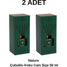Marshel Pro Nature Çubuklu Koku Cam Sise 50 ml (2 Adet)