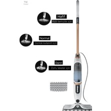 Shark Steamspot Buharlı Sert Zemin Temizleyici Buhar Püskürtücü Mop Kimyasalsız Hijyenik Temizlik Pratik Taşınabilir Gri Temizlik Robotu