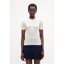 Velmora Lacoste Örgü Işlemeli T-Shirt Basic