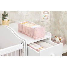 Ulugo Baby Akordiyon Organizer Çekmece Düzenleyici Medium (Pembe) - 04096 ( Lisinya )