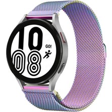 Markaon Kesgin Market® Newface Watch 20MM Metal Mıknatıslı Kordon - Rainbow Teknokesgin