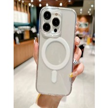 i-Veys Iphone 15 Magsafe Seffaf Kılıf