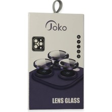 Markaon Kesgin Market® Joko iPhone 15 Pro Max Pvd Metal Kamera Lens - Lacivert Teknokesgin