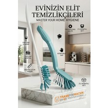 Creatividad Solutions 2'li Profesyonel Set - Biberon, Şişe ve Kavanoz Fırçası ile Bulaşık Fırçası 723096