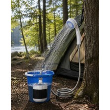 Senka Taşınabilir Kamp Duşu Su Portatif Dış Mekan Duş Seti