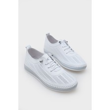 Capone Outfitters Torrie Hakiki Deri Soft Konfor Tabanlı Kadın Sneaker
