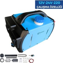Empressco Portatif Dizel Isıtıcı Çanta Tip(Seyyar Webasto Müadili ) 12V 24V 220V Çalışır