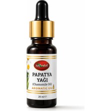 Safvital Papatya Yağı 20 ml Aromatik Uçucu Yağ Rahatlatıcı Koku Difüzör Buhurdanlık Kullanımı