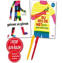 Abm Yayınevi Alfa Kalem+ (Isabel Minhos Martins) Bu Ses De Ne?+Gelmek ve Gitmek 2 Kitap Yeni Hikayeler Çocuk