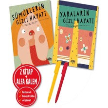 Abm Yayınevi Alfa Kalem+ (Mariona Tolosa Sistere) Sümüklerin Gizli Hayatı+Yaraların Gizli Hayatı 2 Kitap Yeni