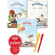 Abm Yayınevi Alfa Kalem+ (A. Ceylan Oğuzcan) Uçurtma+Salıncak - Sözcük Parkı+Atlıkarınca - Sözcük Parkı 3 Kitap