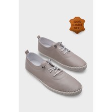 Capone Outfitters Fina Hakiki Deri Soft Konfor Tabanlı Kadın Sneaker