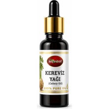 Safvital Kereviz Yağı 20 ml Bitkisel Aromatik Bakım Yağı Cilt Saç ve Günlük Kullanım Için Yoğun Koku