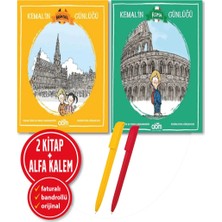 Abm Yayınevi Alfa Kalem+ (Özge A. Lokmanhekim) Kemal’in Roma Günlüğü+Kemal’in Brüksel Günlüğü 2 Kitap Hikayeler