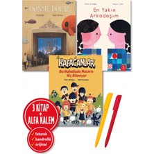 Abm Yayınevi Alfa Kalem+ (Tülin Kozikoğlu)Kafacanlar Bu Mahallede Macera+En Yakın Arkadaşım+Dönme Dolap 3 Kitap
