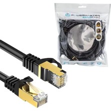 Powermaster PMCAT720 Cat7 20 Metre 10GBPS 600MHZ Lan Ethernet Kablosu - RJ45 26AWG Bakır