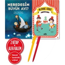 Abm Yayınevi Alfa Kalem+ (Seda Akipek) Neredesin Büyük Ayı?+Alfabe Sirki - Laf Cambazı 2 Kitap Yeni Hikayeler