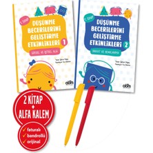 Abm Yayınevi Alfa Kalem+ (Şükran Anğay)Düşünme Becerilerini Geliştirme 1-2 Görsel Işitsel Algı+Dikkat Odaklanma
