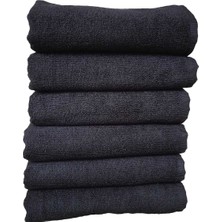 Mira Home 6lı Paket Boya Tutmayan Mikrofiber El Yüz Spor Kuaför Havlusu 50X90 cm