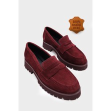 Capone Outfitters Tisha Mantar Tabanlı Hakiki Deri Kadın Loafer