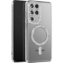 Vintessy Joko Samsung Galaxy S26 Ultra Joke Simli Magneticsafe Kılıf - Gümüş
