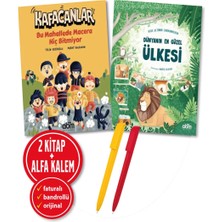 Abm Yayınevi Alfa Kalem+ (Özge Altınok Lokmanhekim Tülin Kozikoğlu)Dünyanın En Güzel Ülkesi+Kafacanlar 2 Kitap