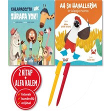 Abm Yayınevi Alfa Kalem+Selime Demirci,nilden Gezek Alabaş Galapagos'ta Hiç Zürafa Yok!+Ah Şu Hayallerim 2 Kitap