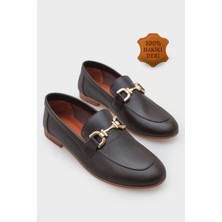Capone Outfitters Cally Hakiki Deri Kadın Loafer